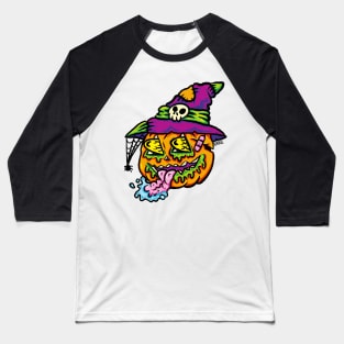 Witch pumpkin bright Baseball T-Shirt